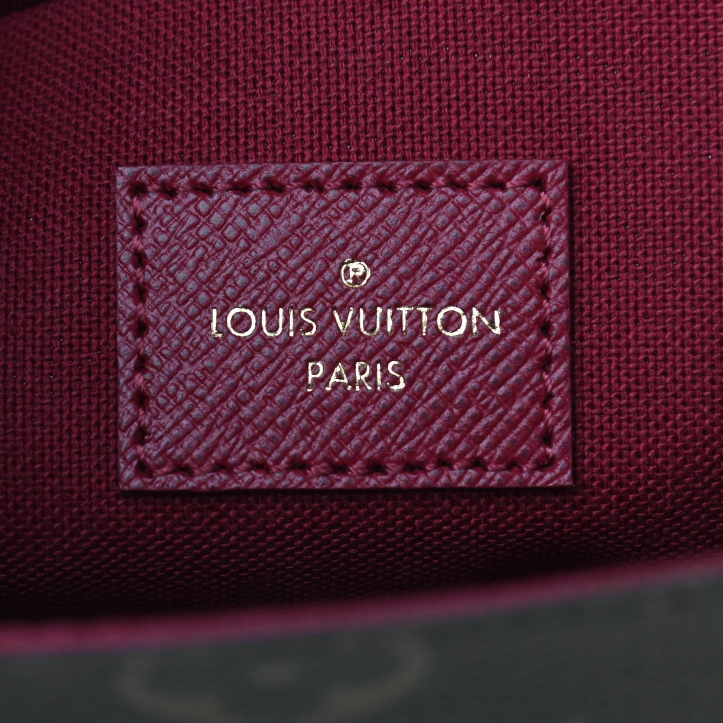 Monogram Pochette Felicie Chain Wallet Fuchsia