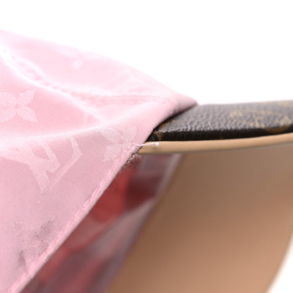 Louis Vuitton Polyester Silk Monogram LV Get Ready Cap M Pink 6 of 9