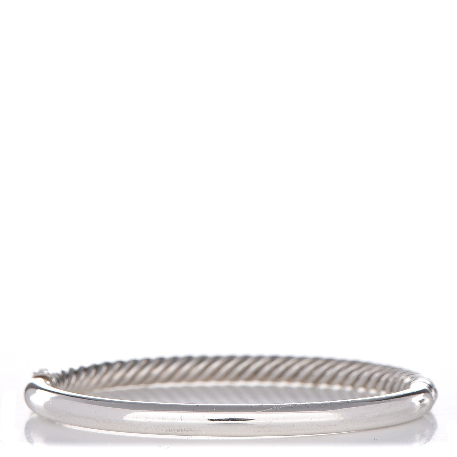 David Yurman Sterling Silver Narrow Cable Classics Bracelet 11 of 16