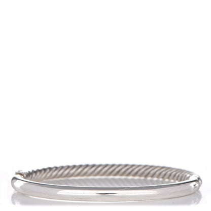 David Yurman Sterling Silver Narrow Cable Classics Bracelet 11 of 16