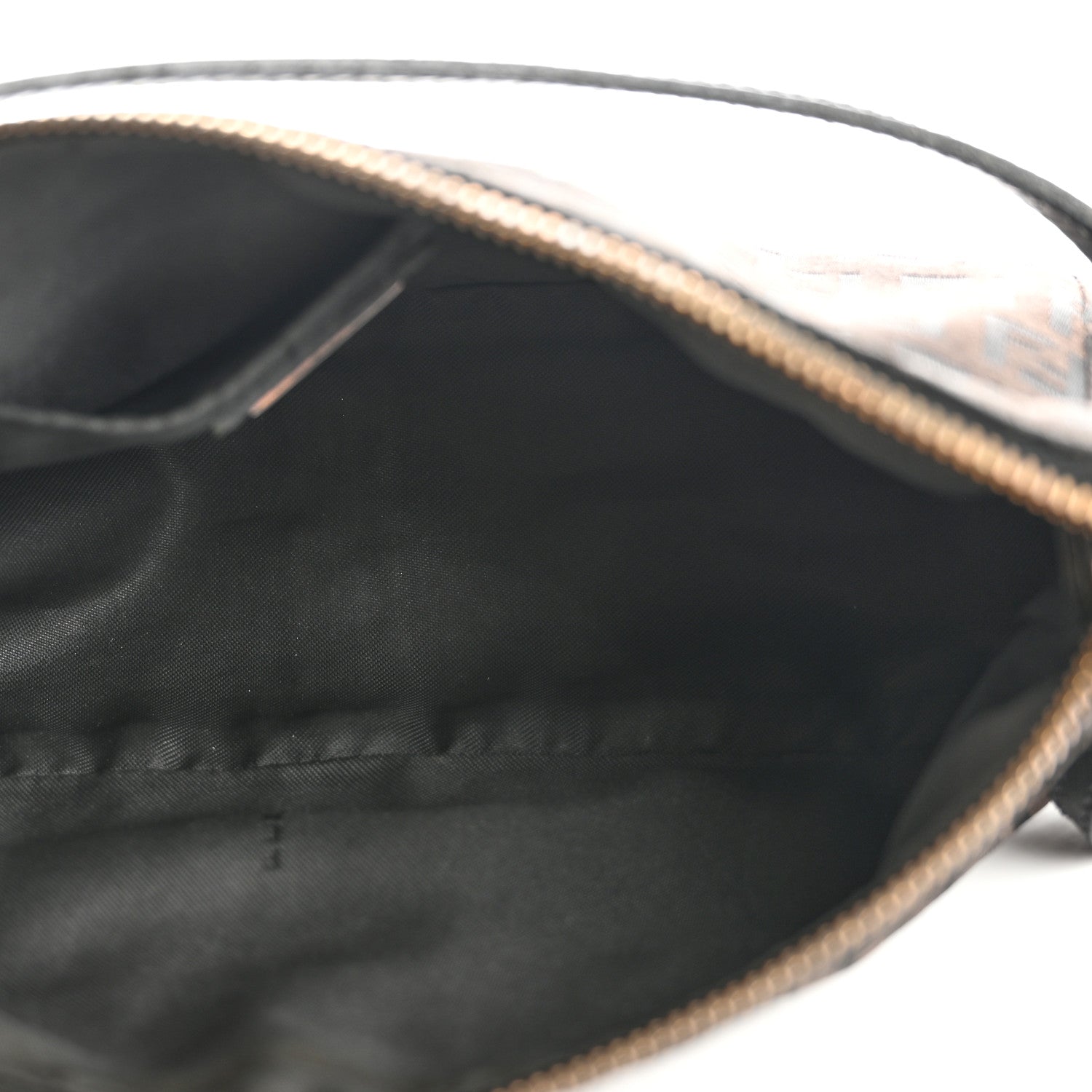 Fendi Zucchino Pochette Tobacco Moro 5 of 15