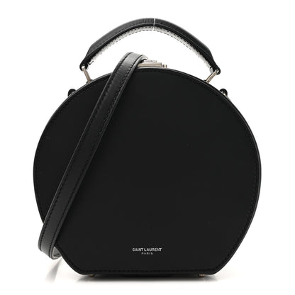 Saint Laurent Calfskin Small Mica Hat Box Black 1 of 11