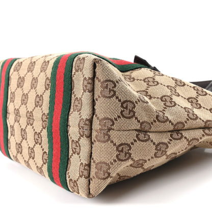 Gucci Monogram Small Jolicoeur Tote Dark Brown 10 of 10