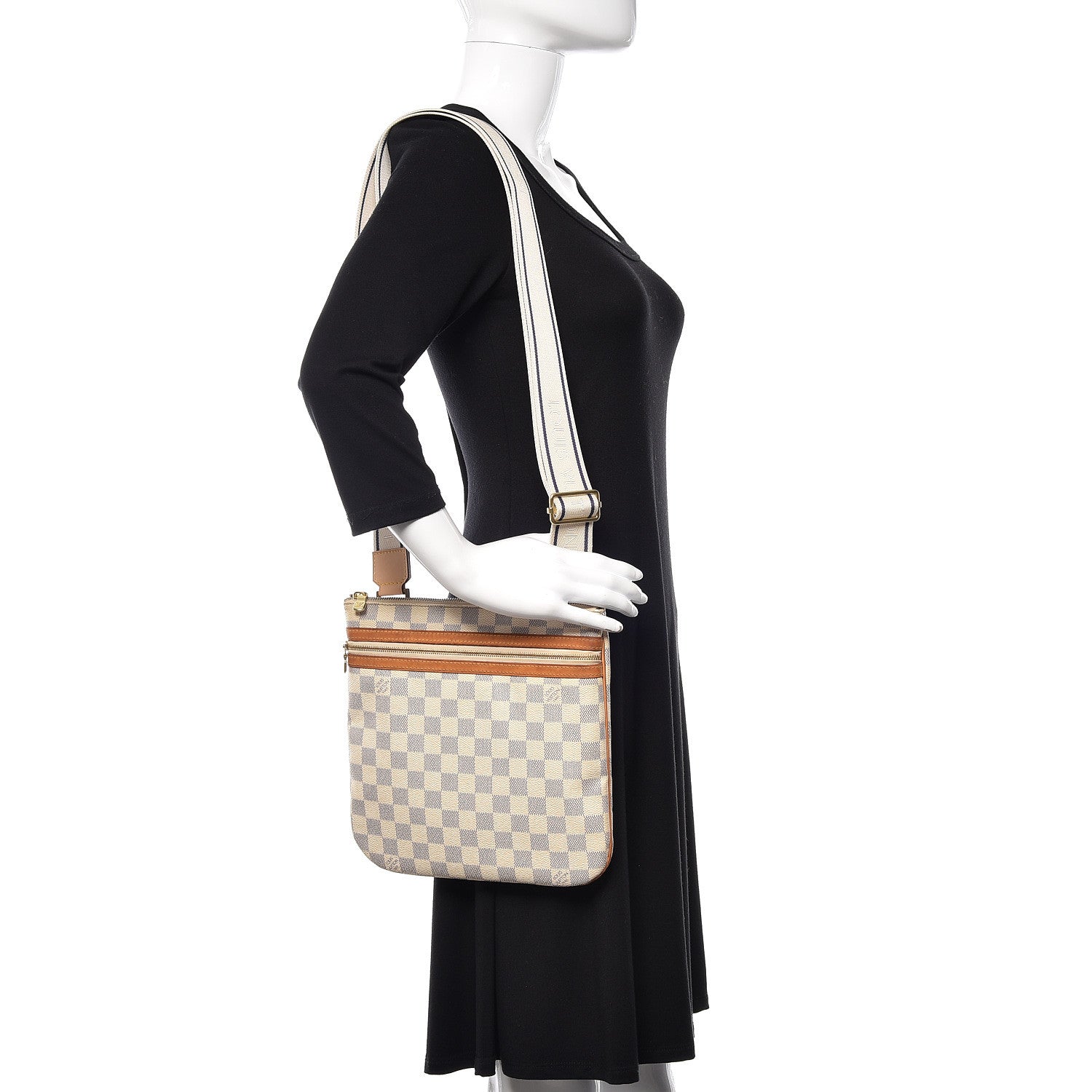 Louis Vuitton Damier Azur Bosphore Pochette 2 of 10