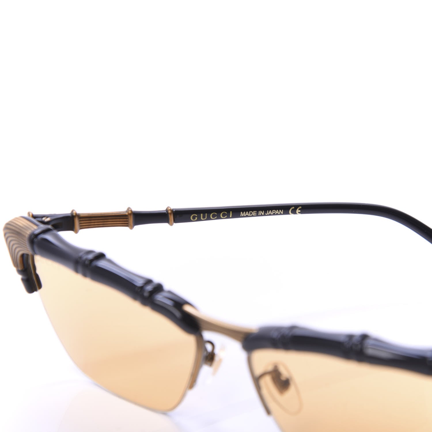 Gucci Bamboo GG660S Sunglasses Black 6 of 7