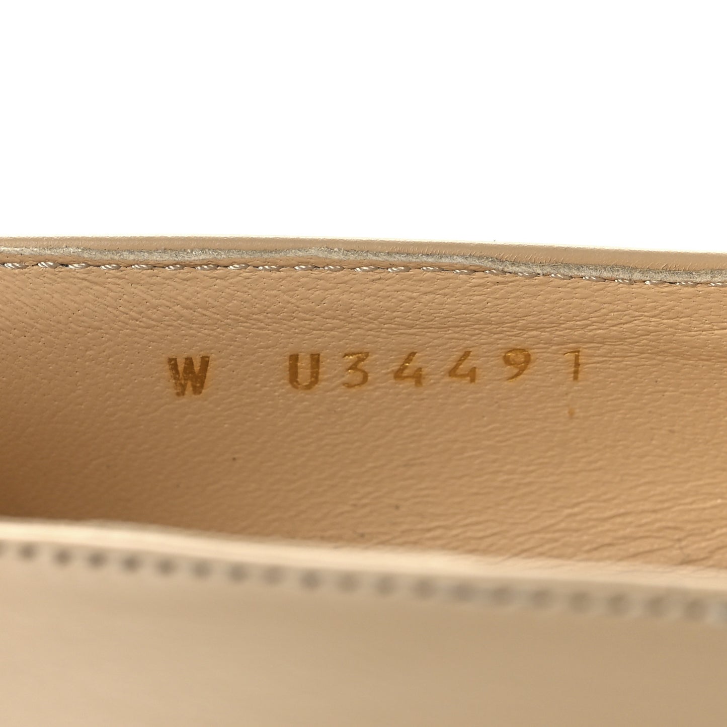 Lambskin Grosgrain Cap Toe CC Pumps 39 Beige Black