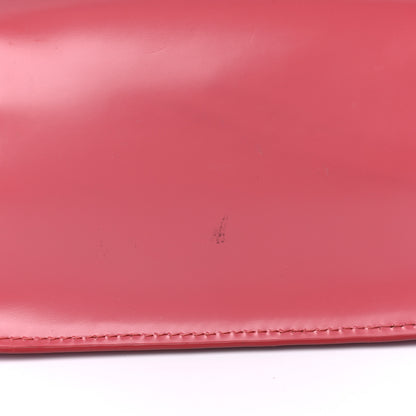 Marc Jacobs Shiny Calfskin Uptown Shoulder Bag Santa Fe Red 8 of 11