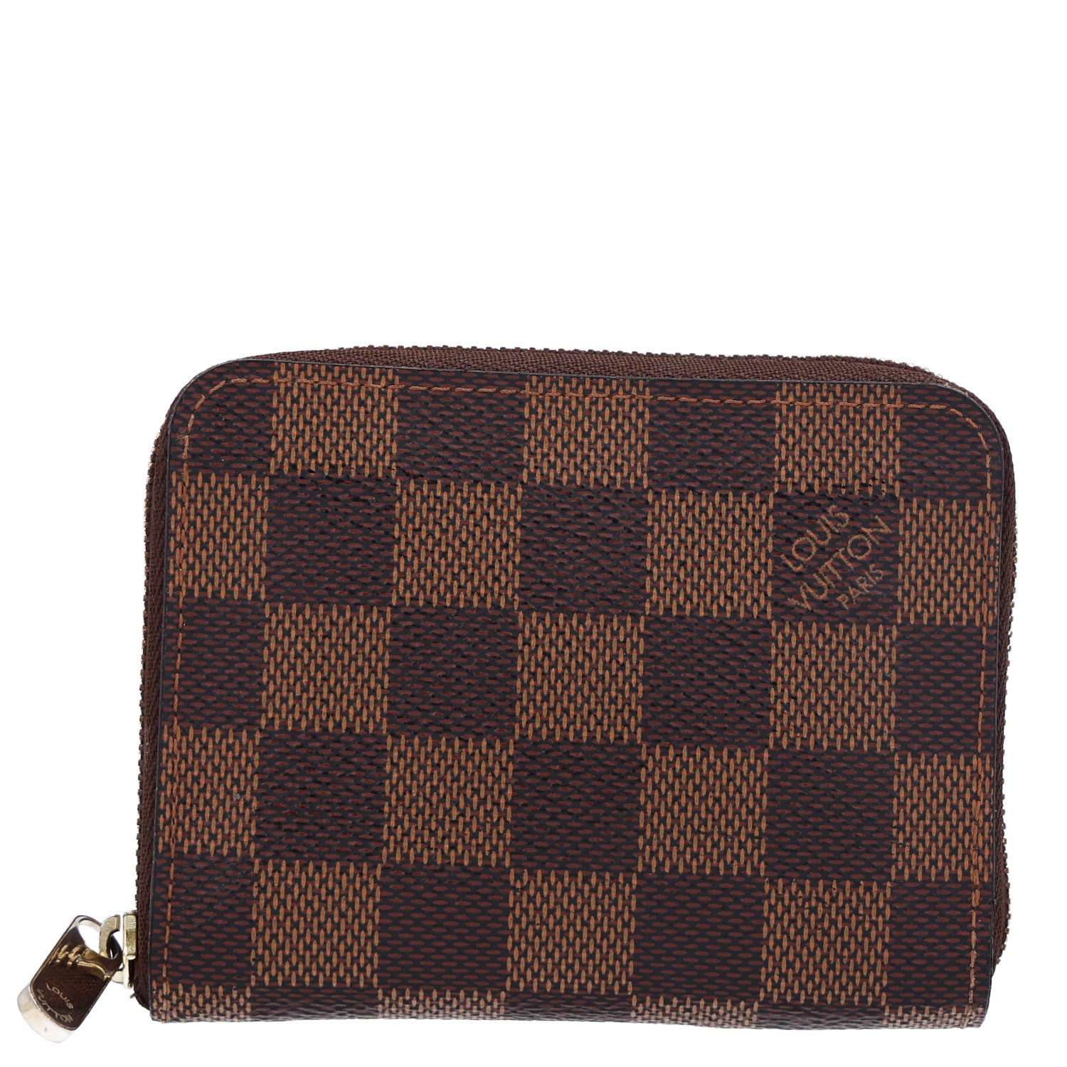 Louis Vuitton Damier Ebene Zippy Coin Purse 1 of 8
