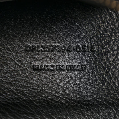 Saint Laurent Smooth Calfskin Medium Monogram Cabas Black 7 of 11