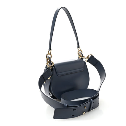 Chloe Calfskin Small Tess Bag Deep Ocean Blue 3 of 9