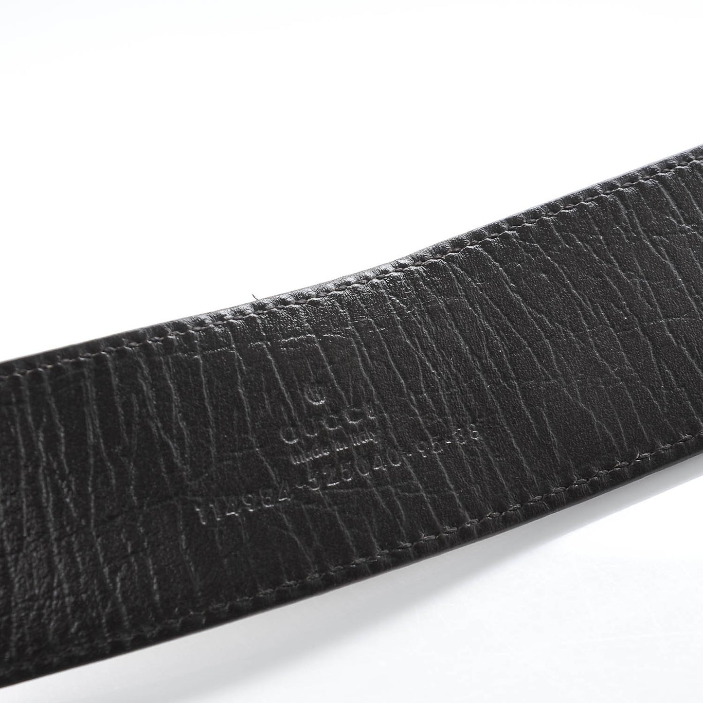 GG Plus Monogram Interlocking G Belt 95 38 Dark Brown