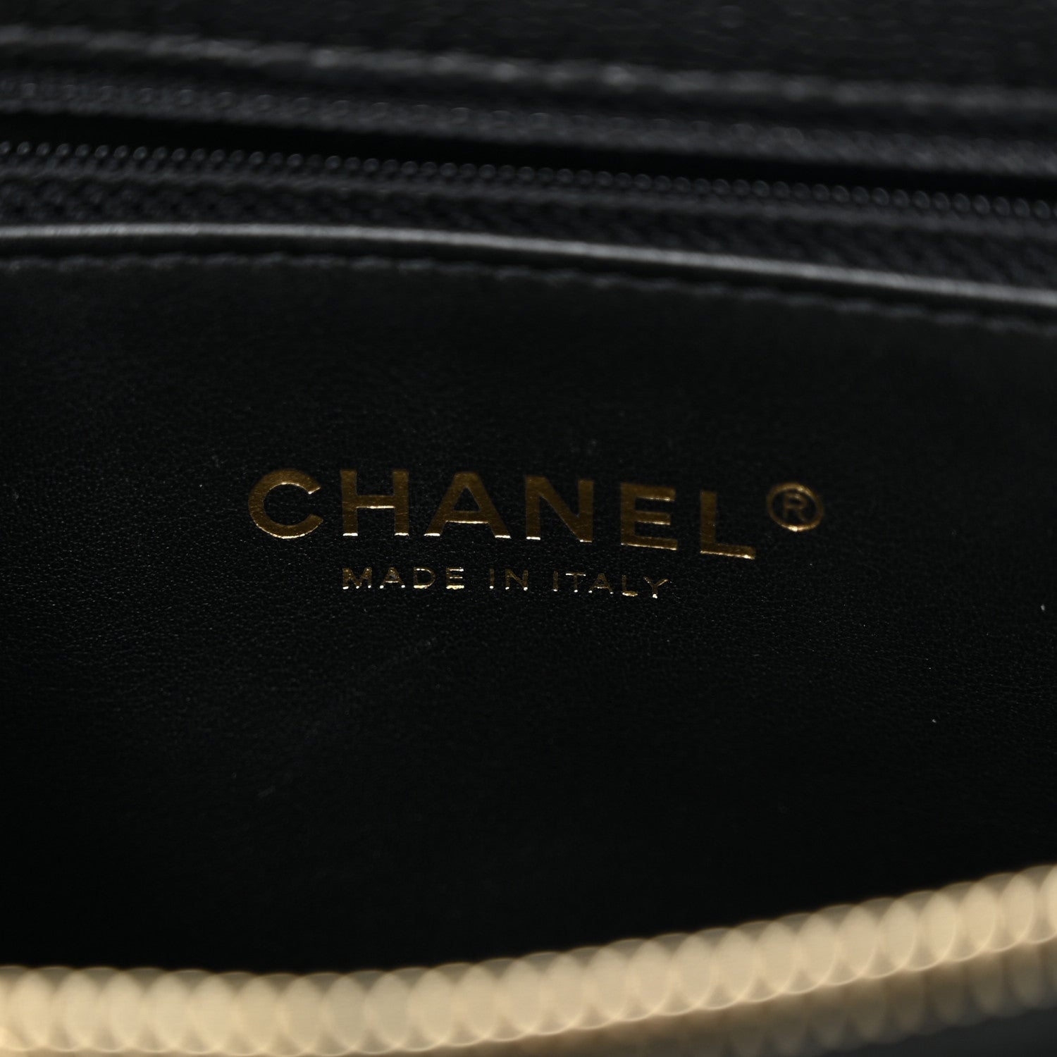 Chanel Caviar Lizard Embossed Quilted Small Coco Handle Flap Black 6 of 12