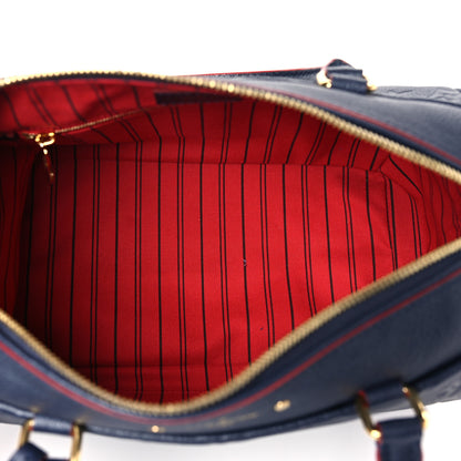 Louis Vuitton Empreinte Speedy Bandouliere 25 NM Marine Rouge 6 of 8