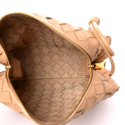 Bottega Veneta Nappa Intrecciato Small Loop Camera Bag Almond 5 of 16