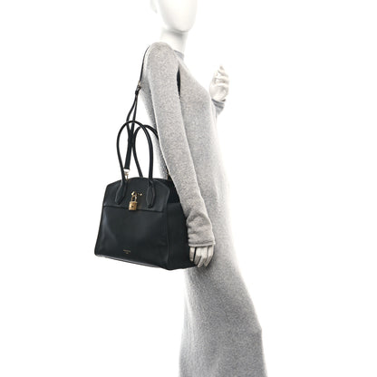 Louis Vuitton Calfskin City Steamer Soft MM Black 2 of 10