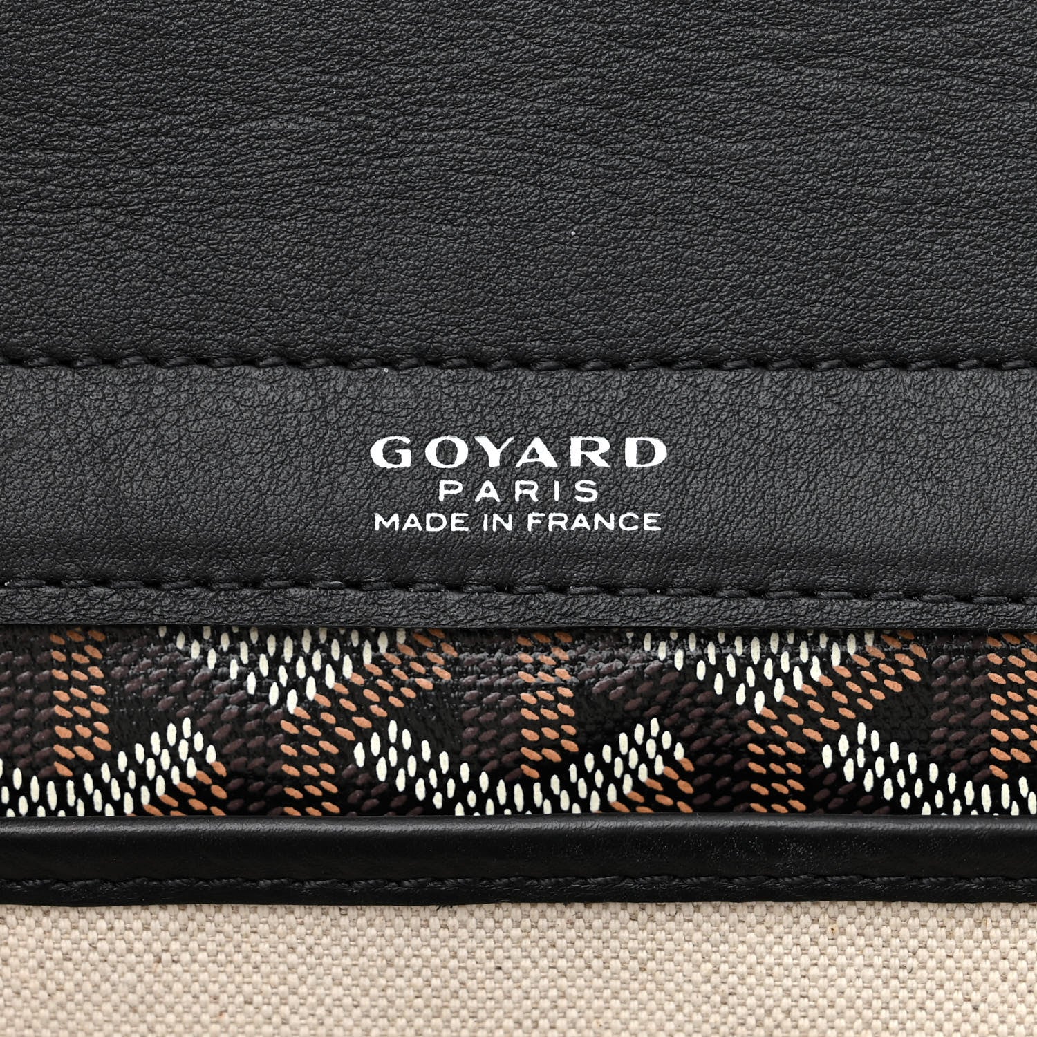 Goyard Goyardine Rouette PM Black 6 of 9