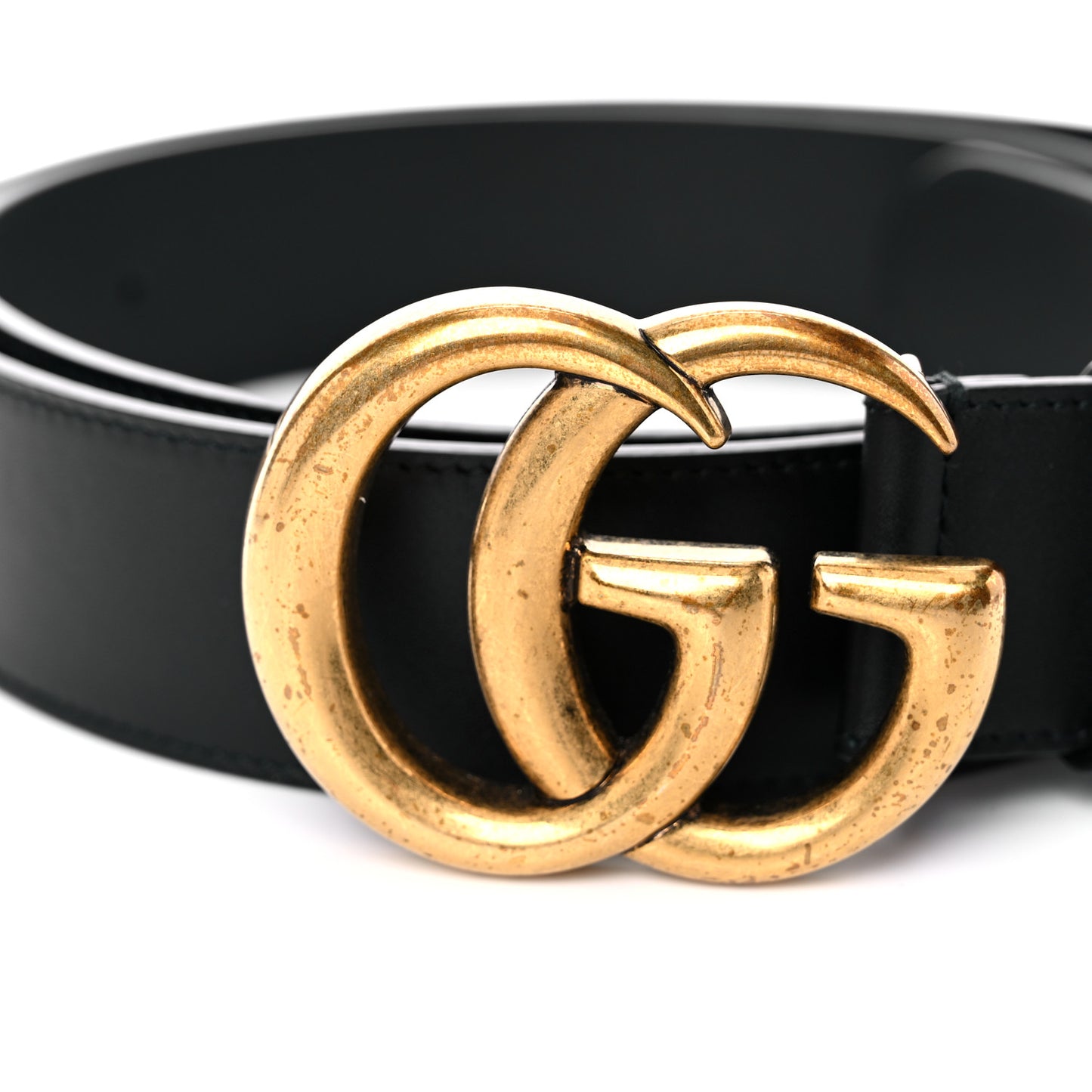 Calfskin Double G 40mm Belt 115 46 Black