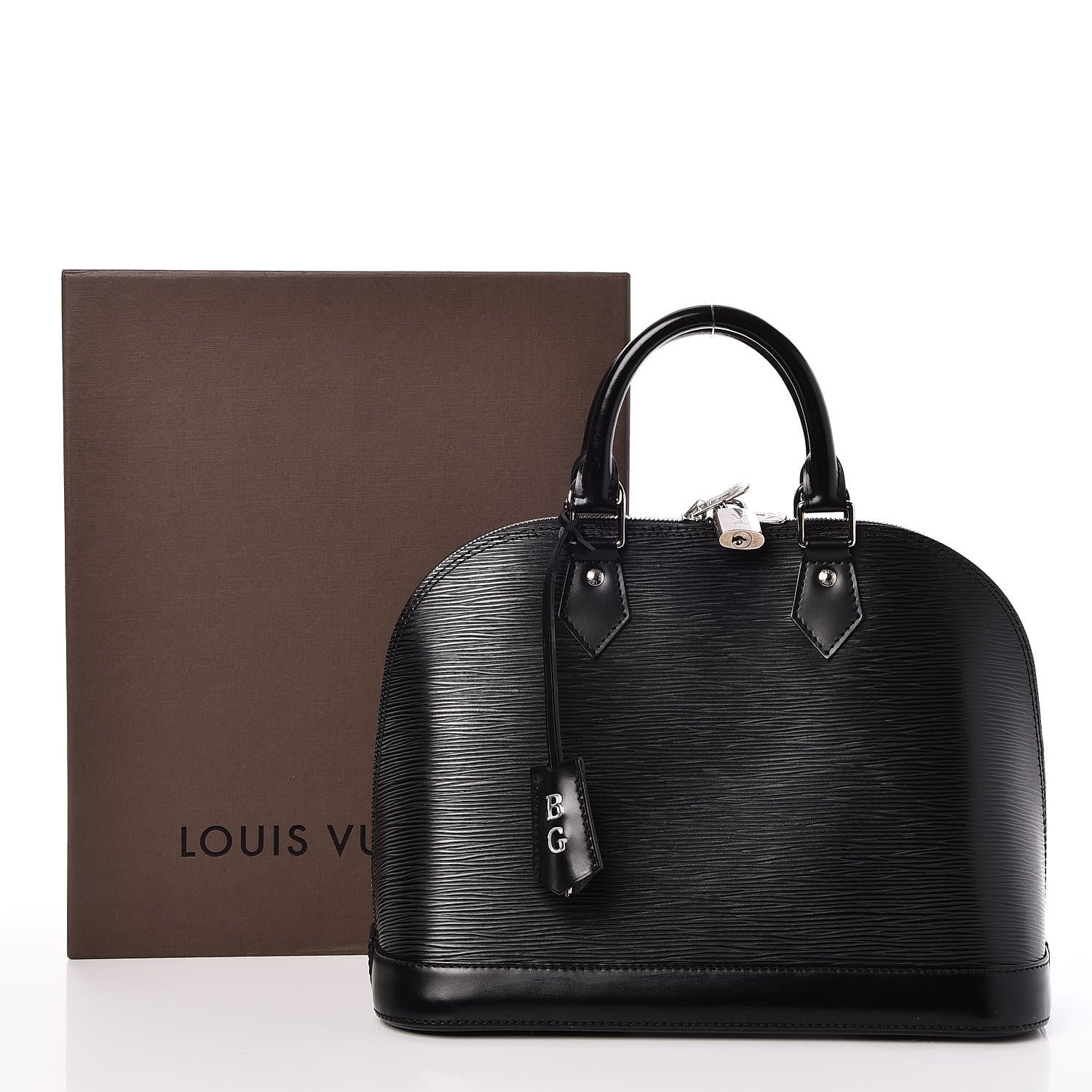 Louis Vuitton Epi Alma PM Black 10 of 10