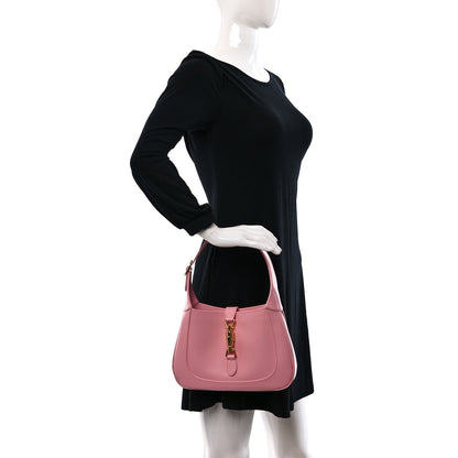 Gucci Boarded Dyana Lux Calfskin Small Jackie 1961 Hobo Wild Rose 2 of 9