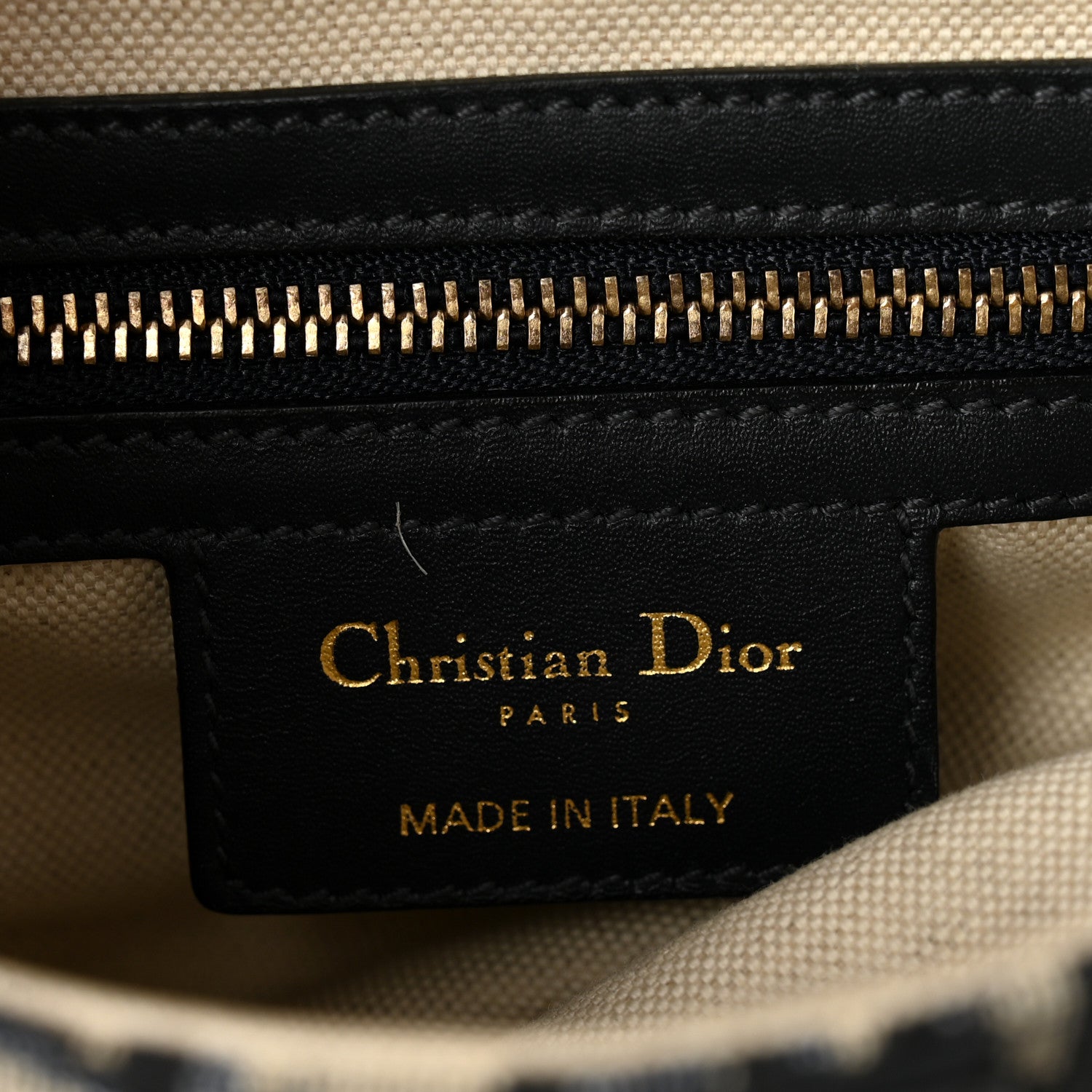 Christian Dior Oblique Saddle Bag Blue 6 of 10