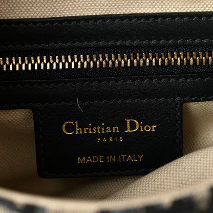 Christian Dior Oblique Saddle Bag Blue 6 of 10