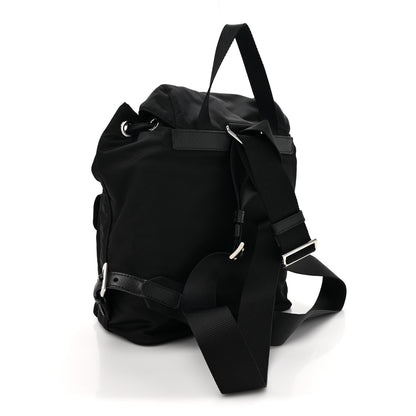 Prada Tessuto Nylon Saffiano Small Backpack Black 3 of 9