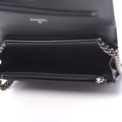 Chanel Caviar Quilted Boy Wallet On Chain WOC Black 5 of 12