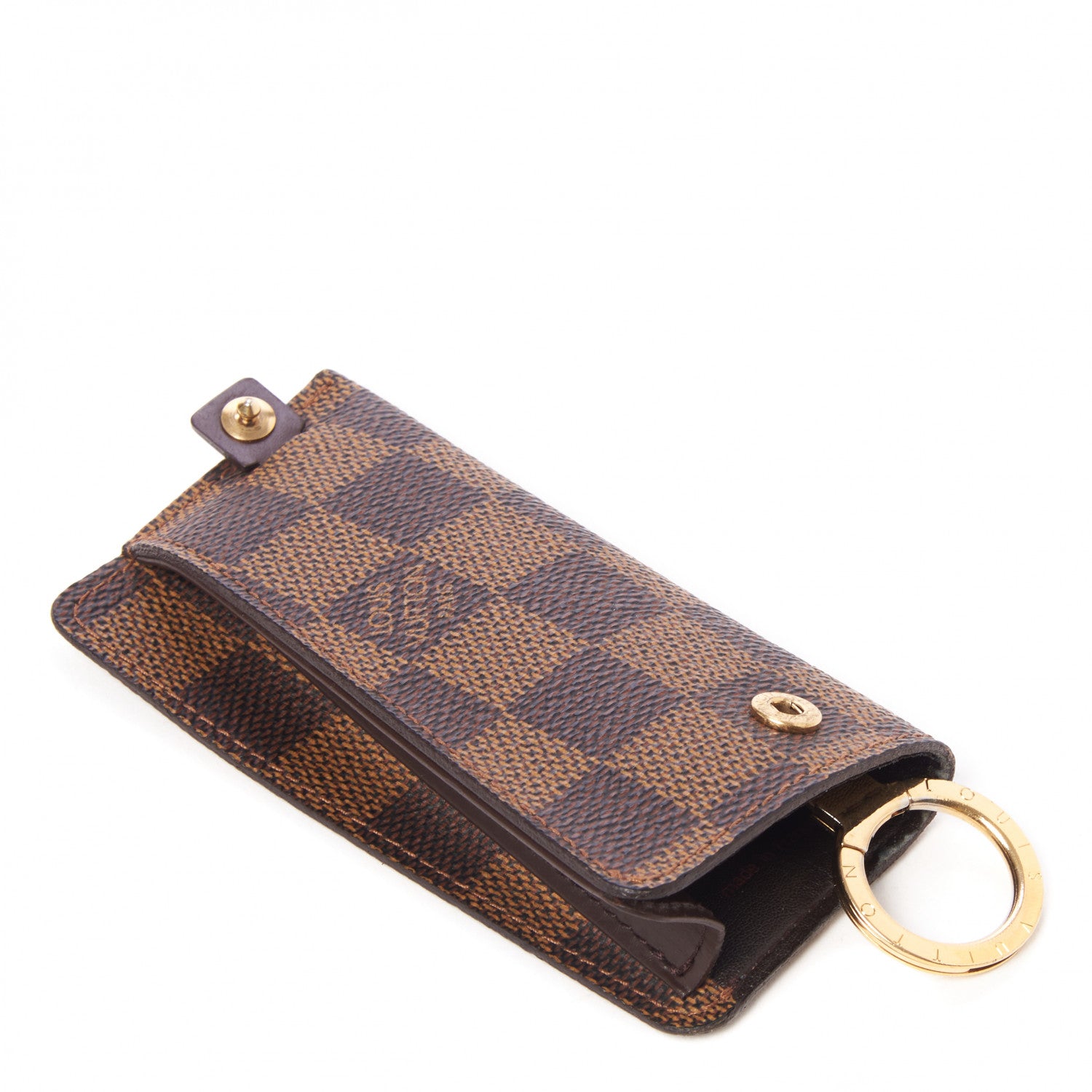 Louis Vuitton Damier Ebene Clochette PM Key Case 6 of 8