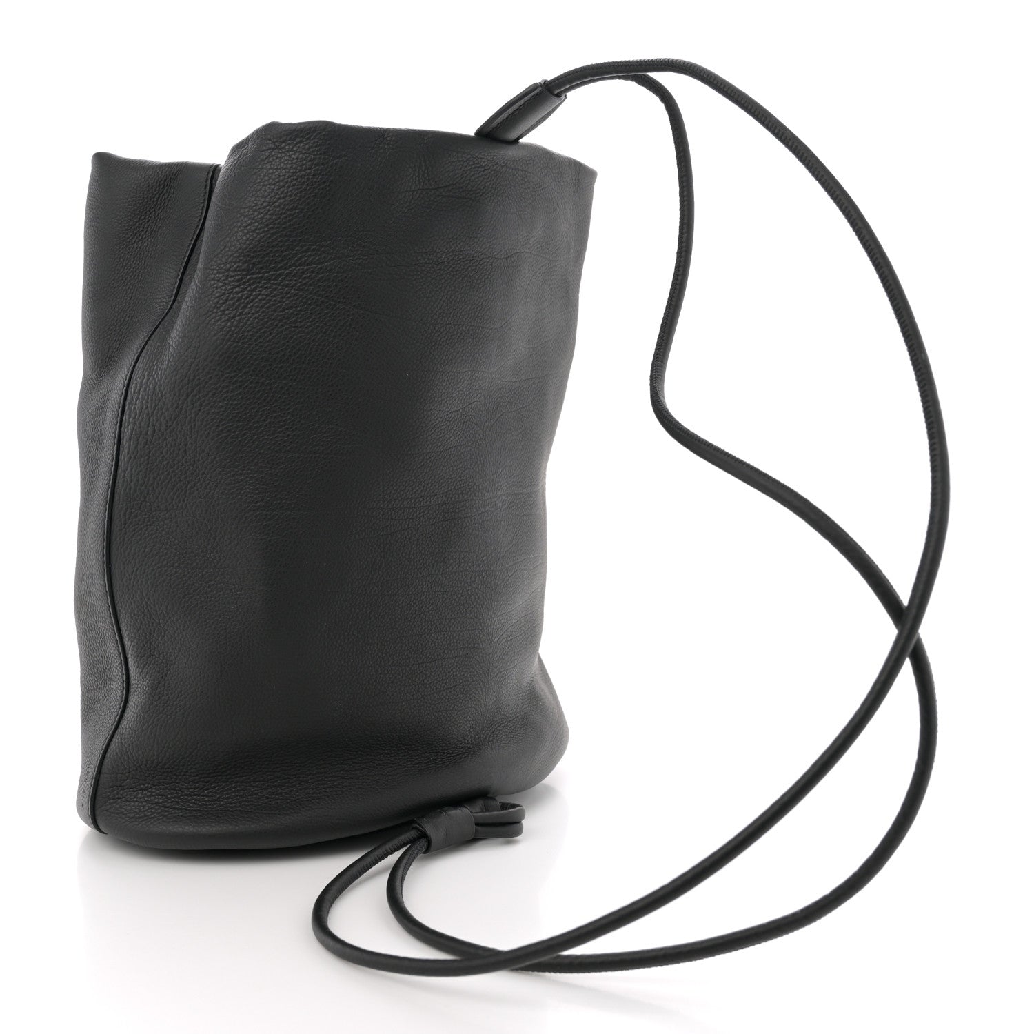 The Row Grained Calfskin Joe Backpack Black 3 of 9