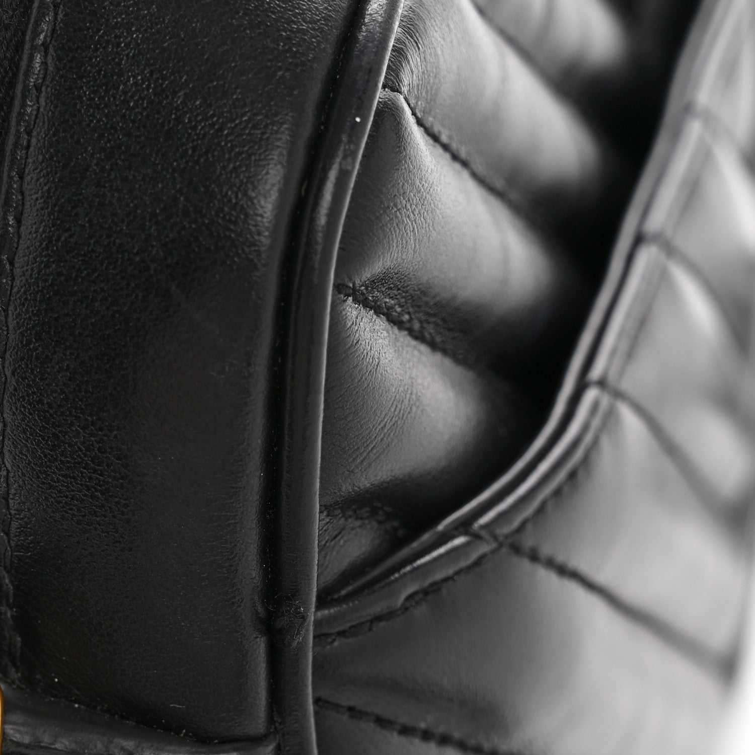 Saint Laurent Calfskin Matelasse Monogram Lou Camera Bag Black 12 of 13