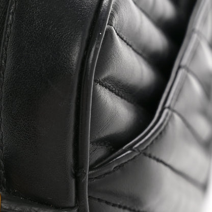 Saint Laurent Calfskin Matelasse Monogram Lou Camera Bag Black 12 of 13