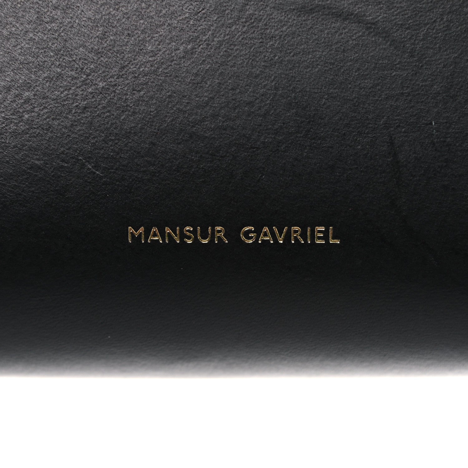 Mansur Gavriel Calfskin Mini Bucket Bag Black Ballerina 7 of 14
