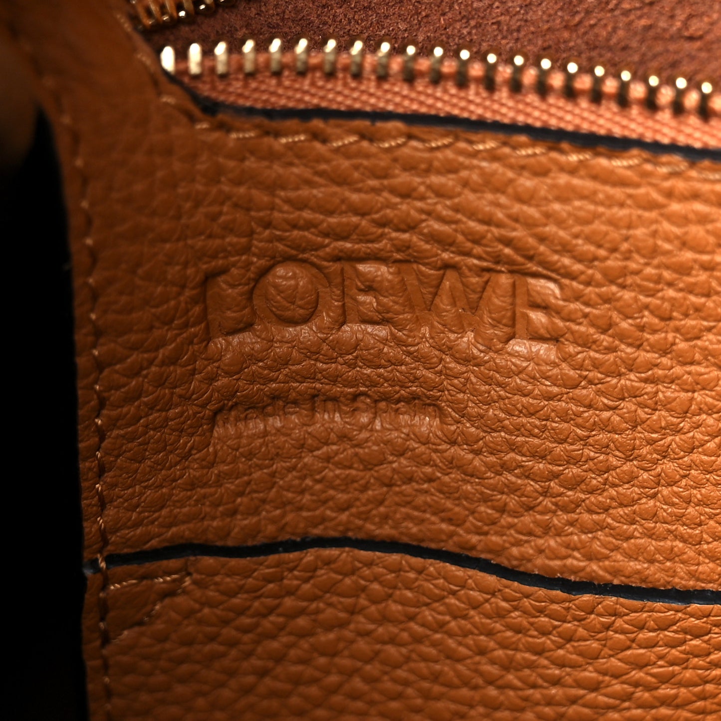 Calfskin Small Flamenco Knot Bag Caramel