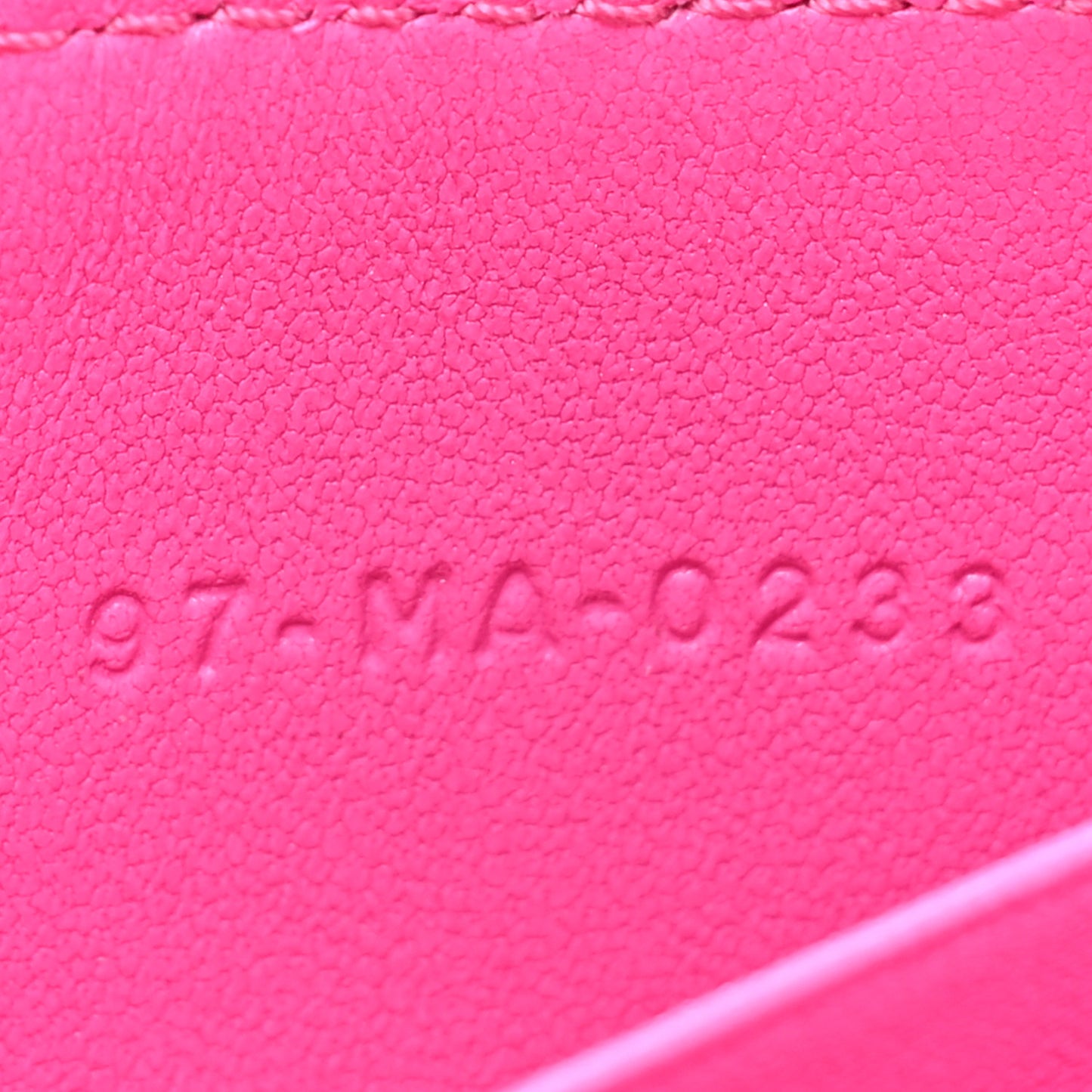 Lambskin Cannage Small Lady Dior Voyageur Coin Purse Fuchsia
