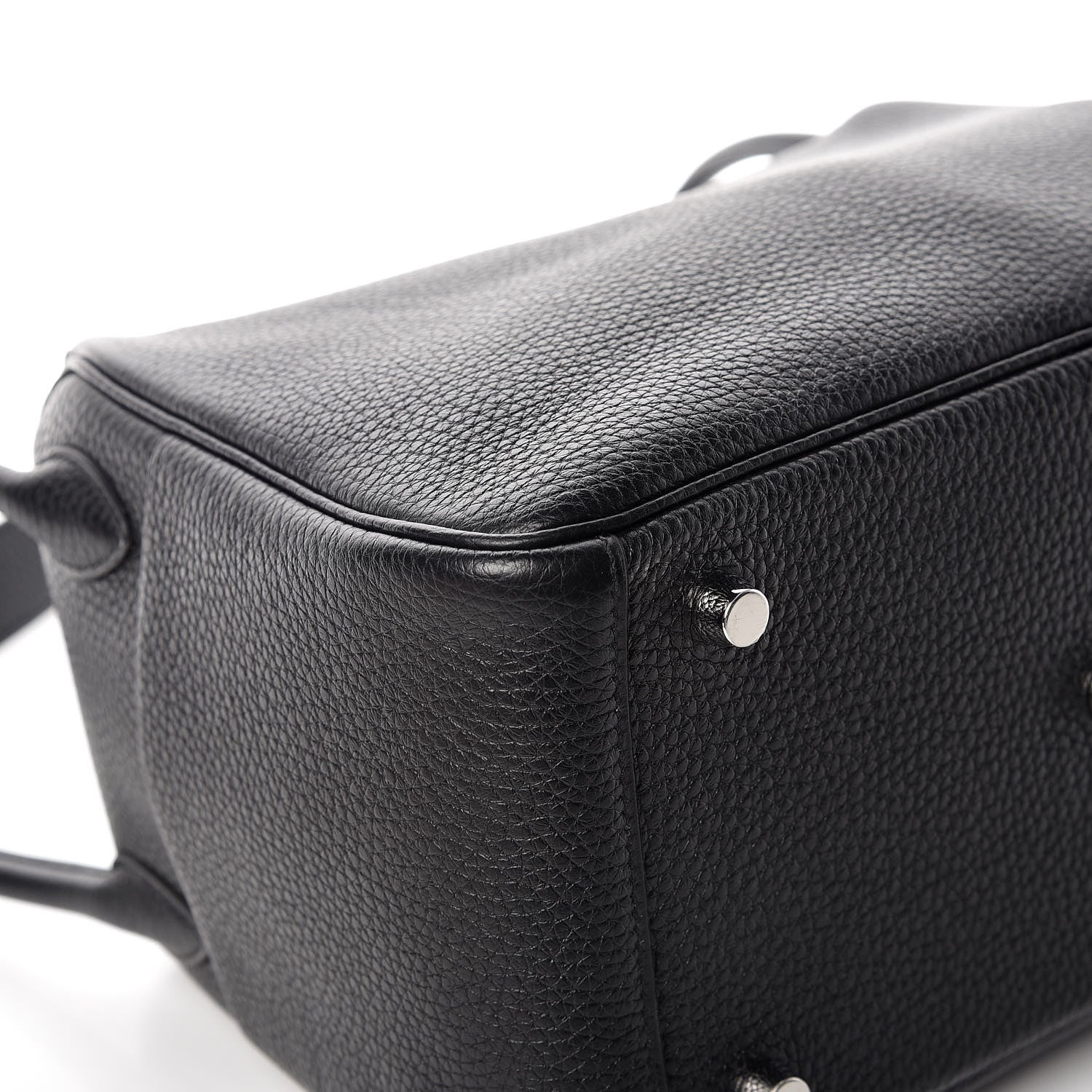 Hermes Taurillon Clemence Lindy 26 Black 8 of 12