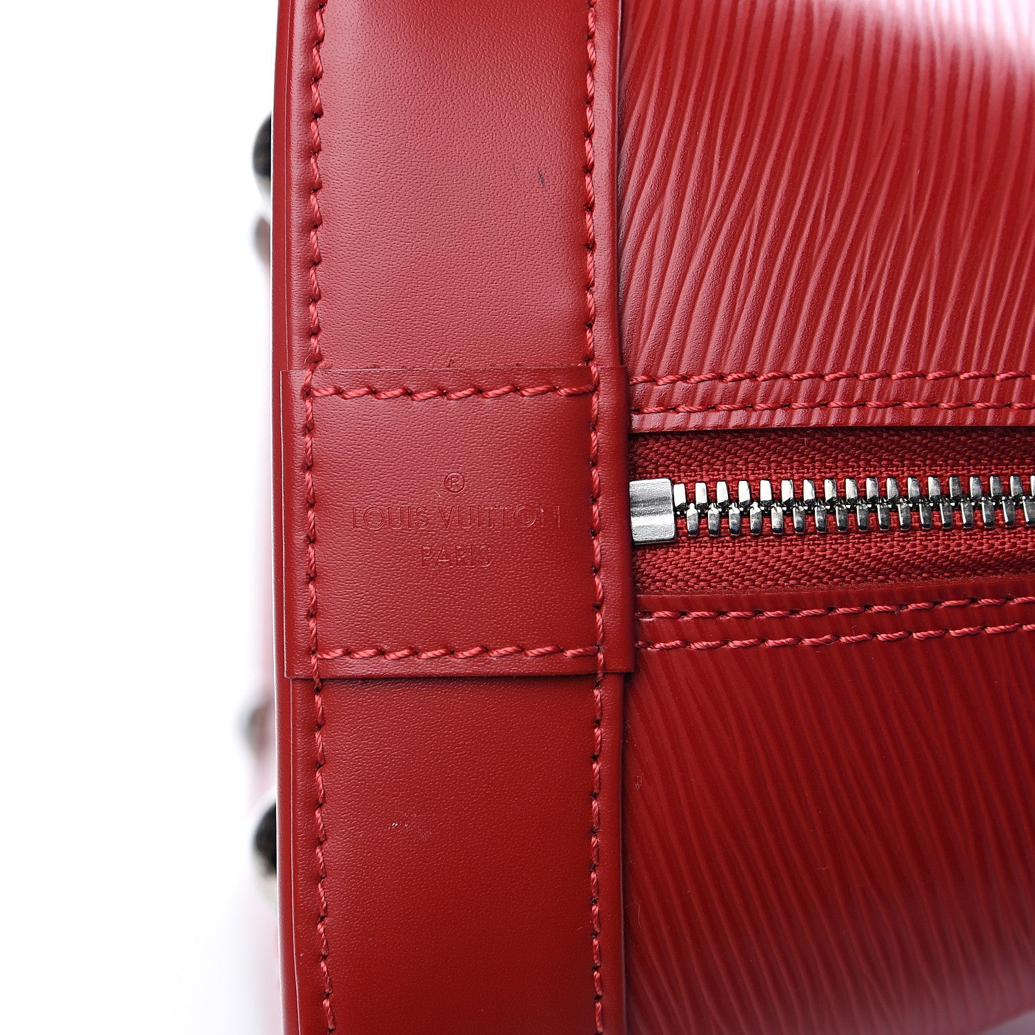 Louis Vuitton Epi Alma MM Carmine 5 of 12