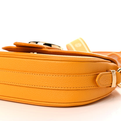 Louis Vuitton Grained Calfskin LV Pont 9 Soft PM Sunbeam 8 of 10