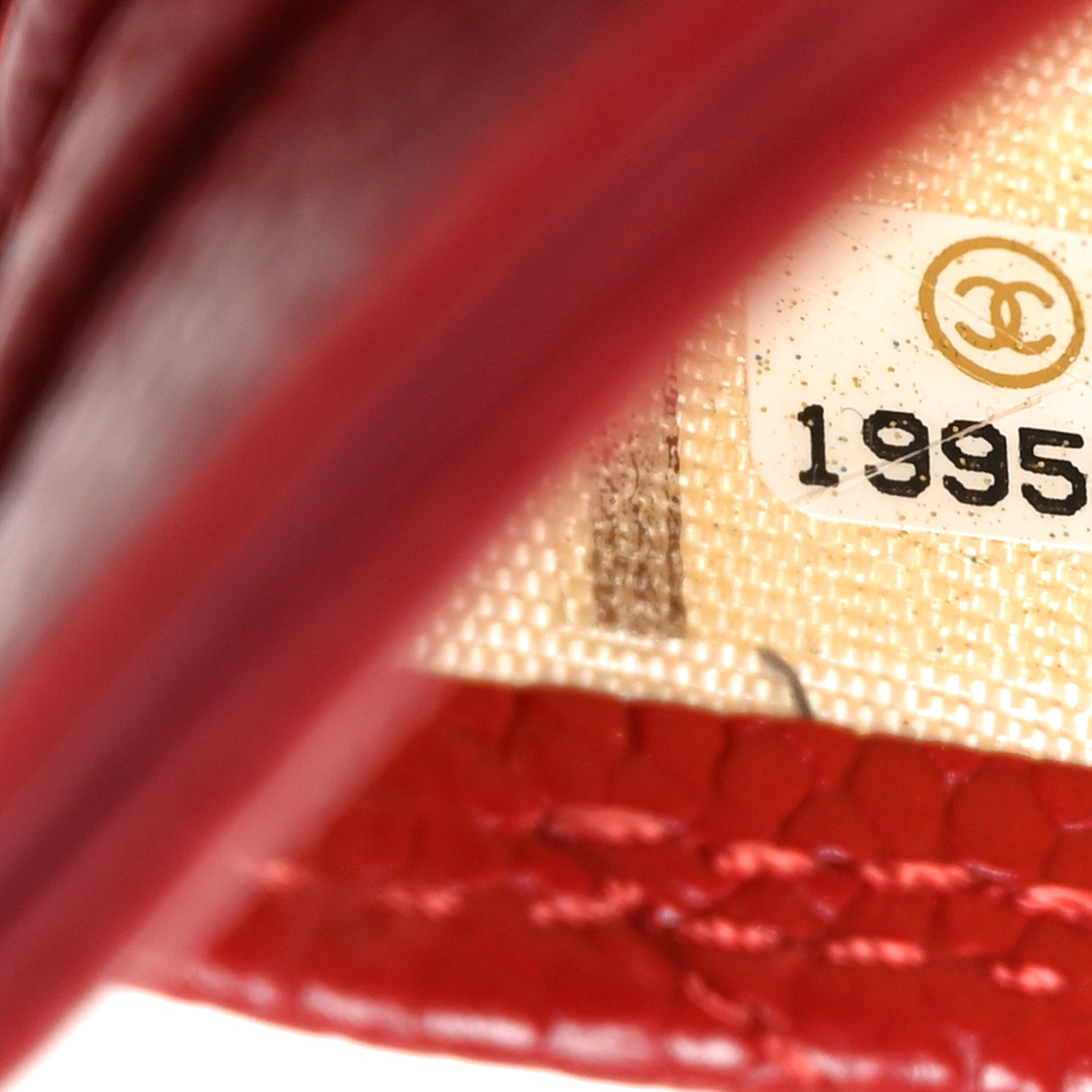 Chanel Caviar Quilted Card Holder Red 8 of 11