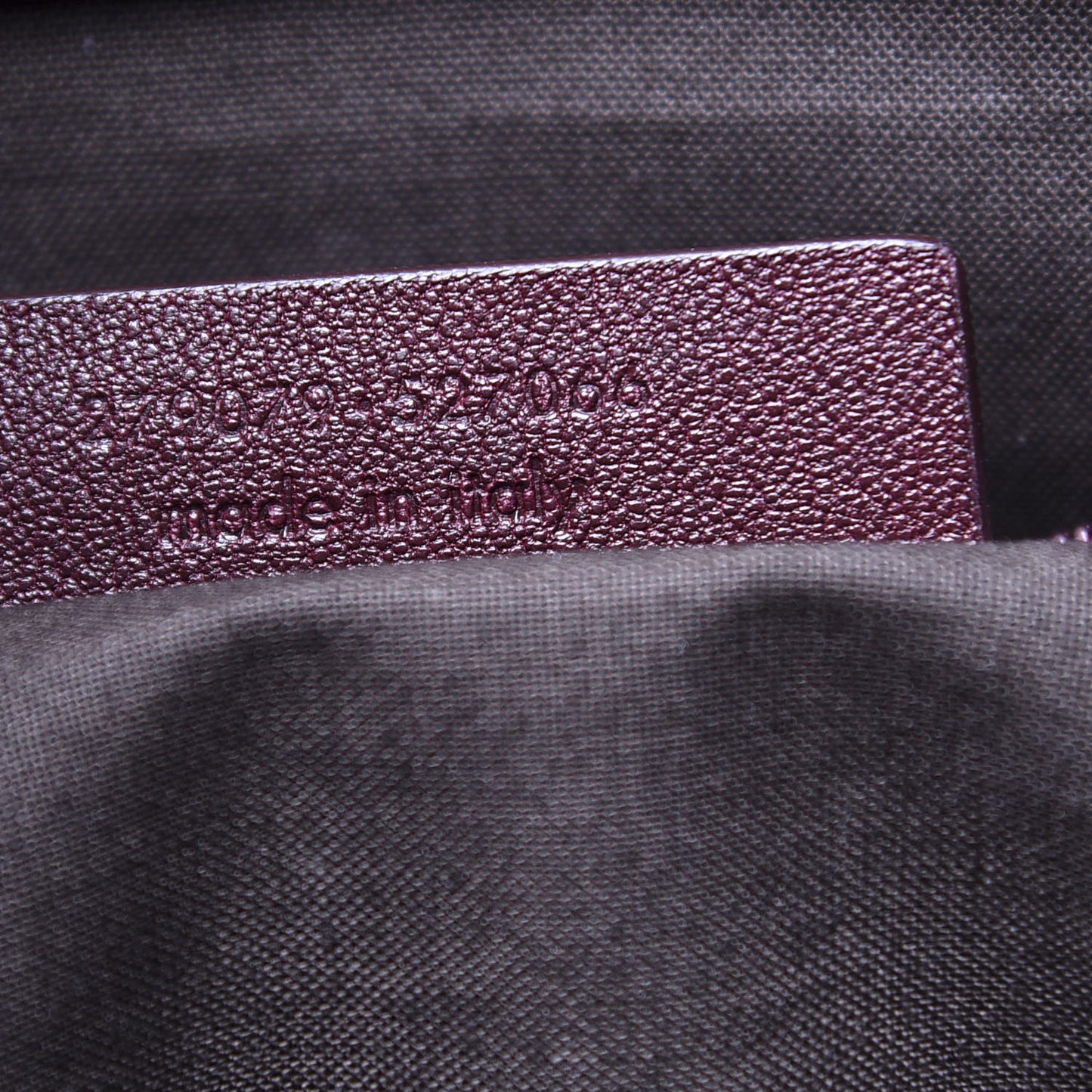 Sheepskin Medium Cabas ChYc Plum