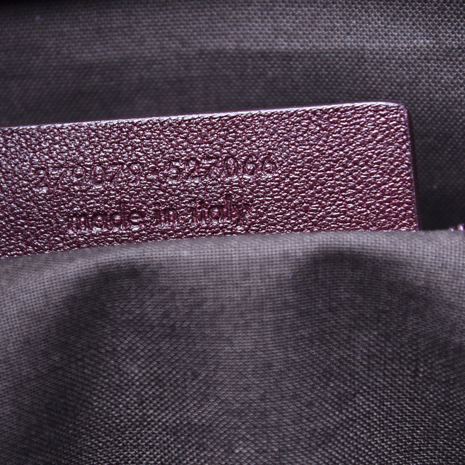 Saint Laurent Sheepskin Medium Cabas ChYc Plum 6 of 9