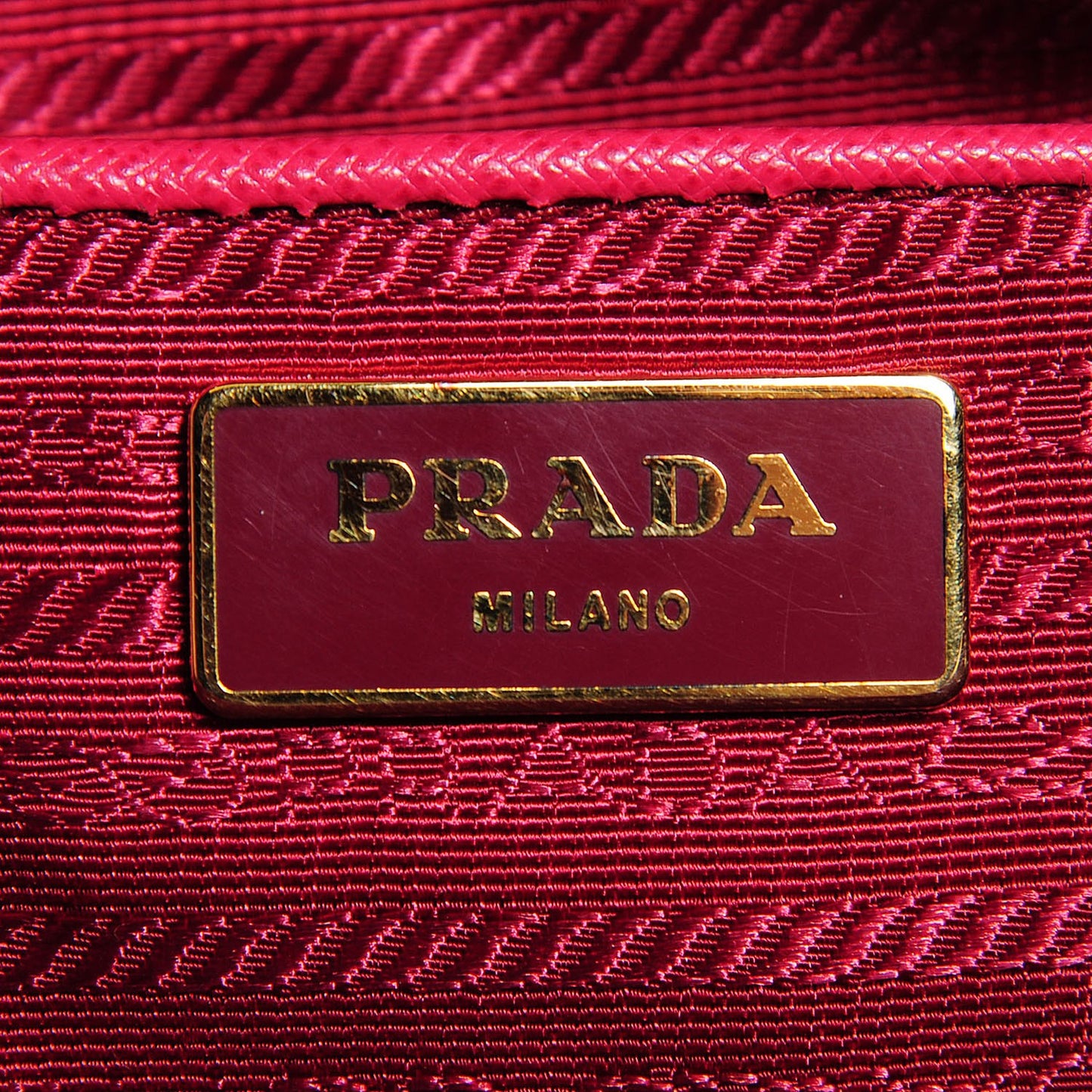 Saffiano Lux Double Handle Shopping Tote Peonia