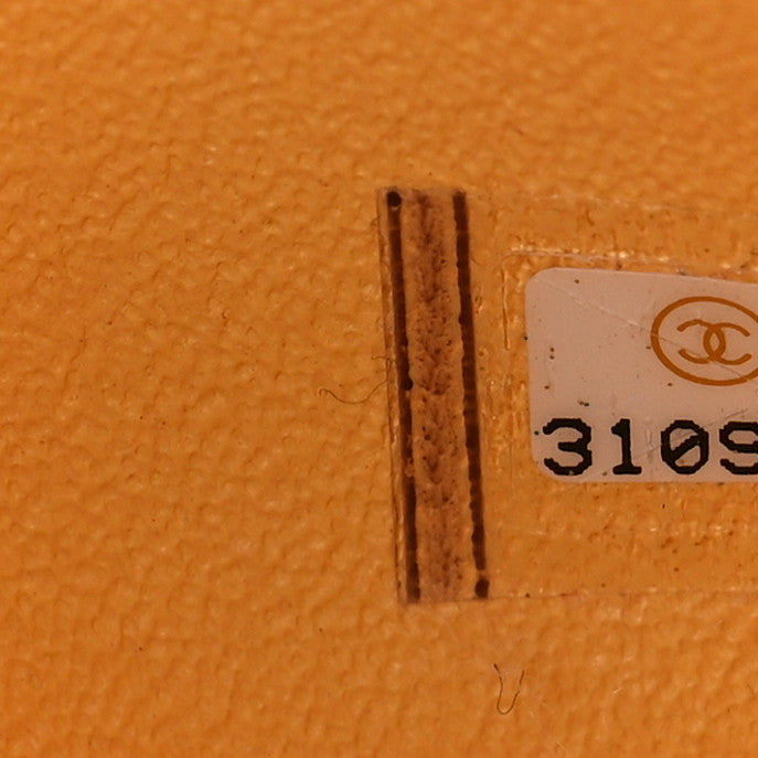 Chanel Lambskin Quilted Mini Rectangular Flap Pink Yellow 7 of 10