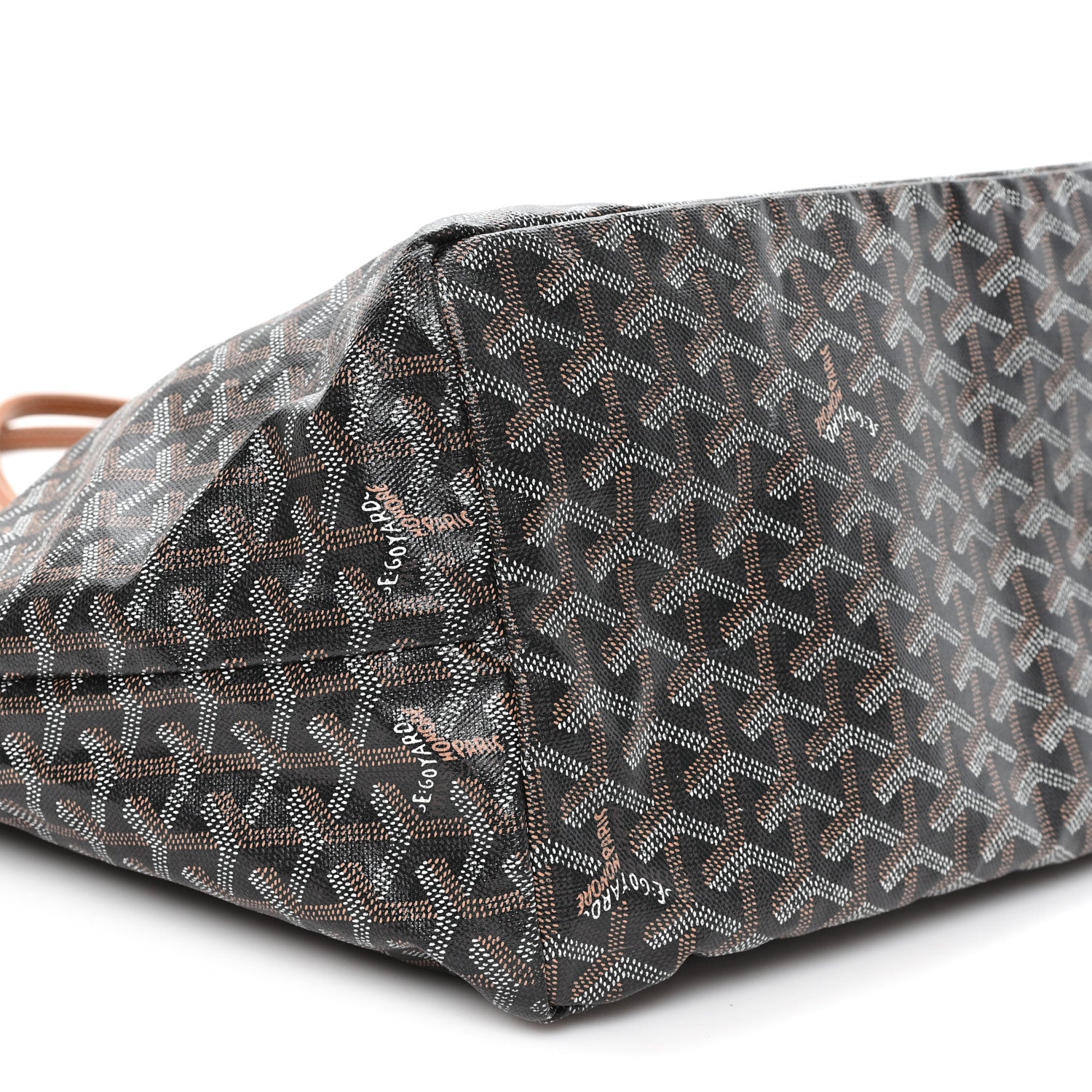 Goyard Goyardine Saint Louis GM Black Gold 10 of 13