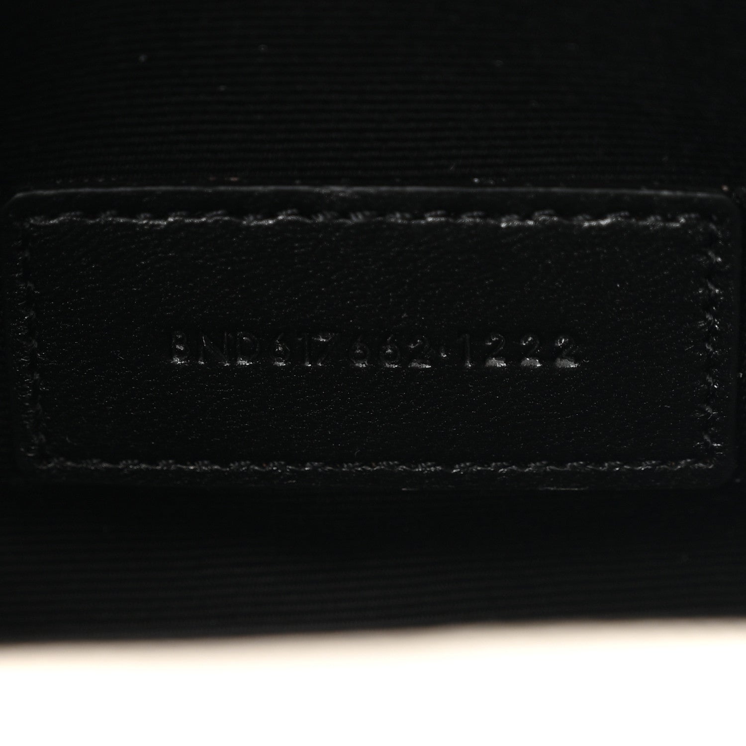 Saint Laurent Grain De Poudre Matelasse Chevron Monogram Envelope Clutch Blanc Vintage 7 of 8