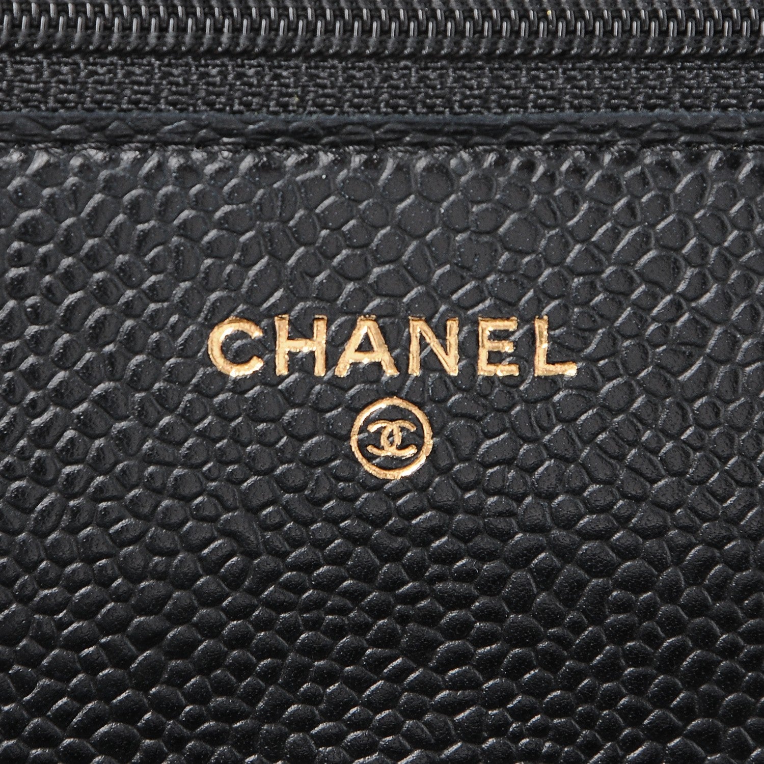 Chanel Caviar Quilted Wallet On Chain WOC Black 6 of 9