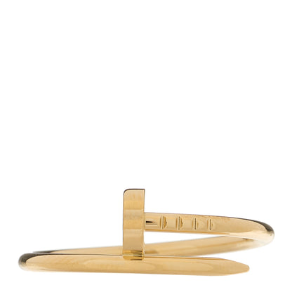 Cartier 18K Yellow Gold Small Juste Un Clou Ring 61 9.5 1 of 5