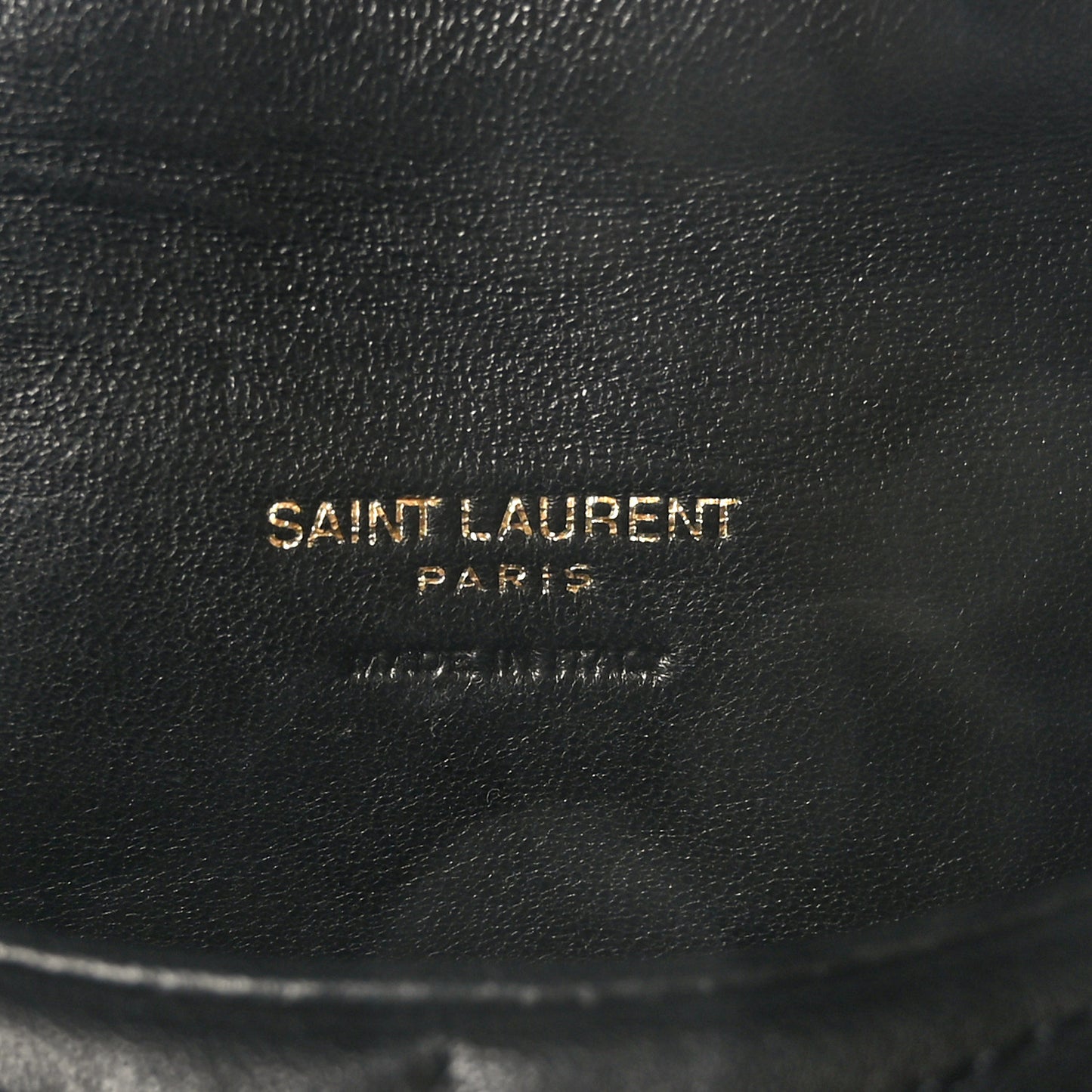 Lambskin Monogram Loulou Puffer Pouch Clutch Black