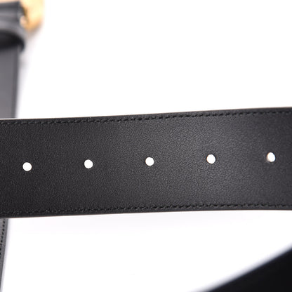 Gucci Calfskin Double G 40mm Belt 75 30 Black 6 of 7