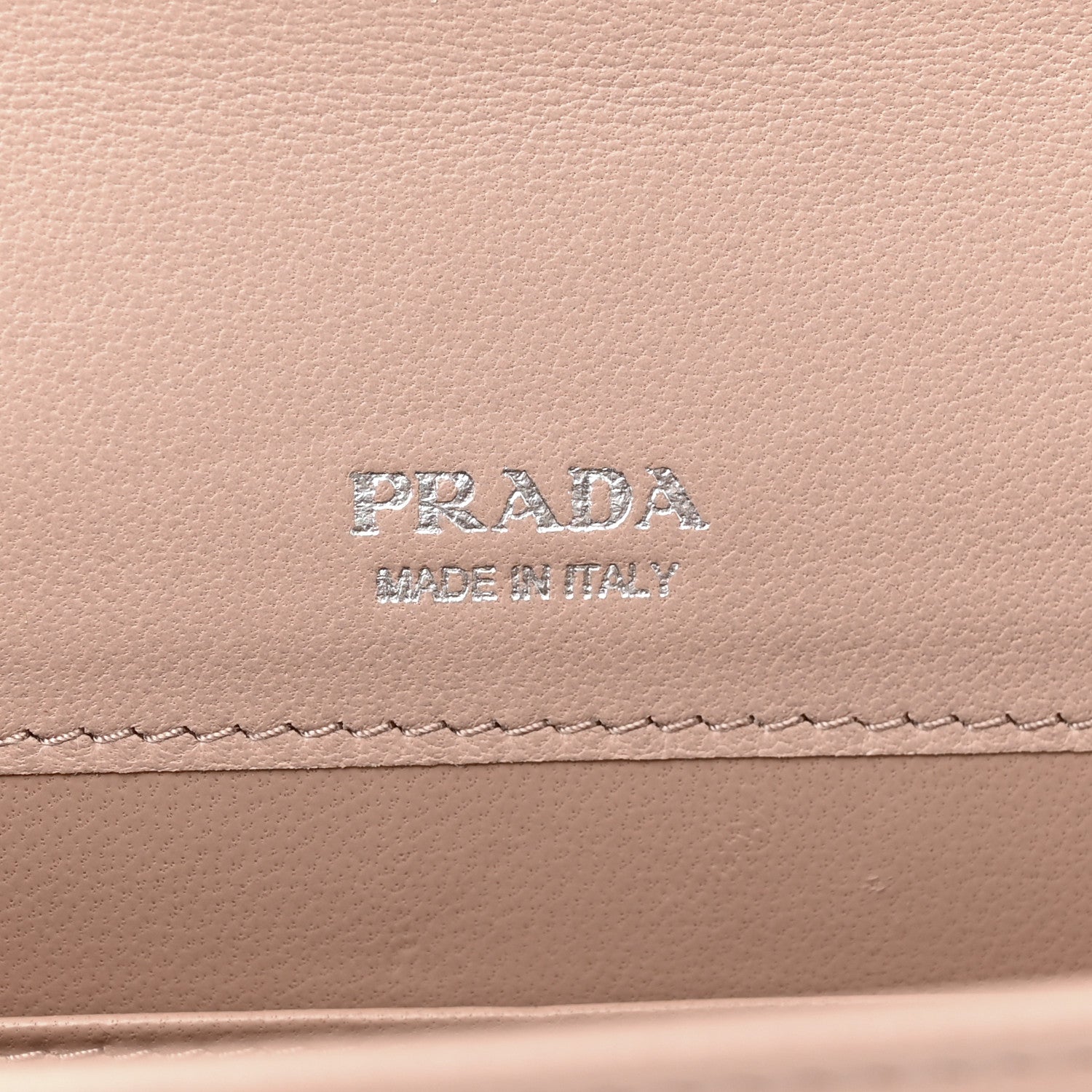 Prada Nappa Impunture Small Diagramme Crossbody Bag Cipria 6 of 13