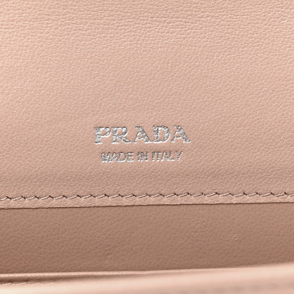 Prada Nappa Impunture Small Diagramme Crossbody Bag Cipria 6 of 13